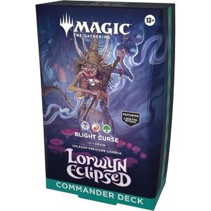 Magic The Gathering Lorwyn Eclipsed - Commander Deck | Blight Curse